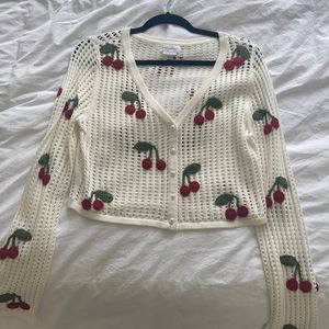Lovers and friends cherry sweater size M